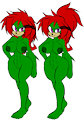 Rio Pixl: Daughter of Vivian and Maji Pixl by LittleGrayBunny