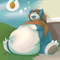 Pokemon Month - Snorlax by Dustyerror