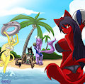 Beach Party! by ManOfStories