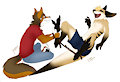 Ticklish Roo Feet by megacycle