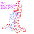 YCH Incineroar Animation by Yiffox