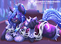 AU Nightmare Moon - SFW by FallenInTheDark