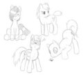 Ponies! by nerdmouse