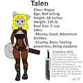 Talen the Rogue by talon2point0