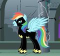 Rainbow Dash gone BAD  by Fleetpaw