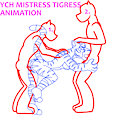 YCH Mistress Tigress Animation by Yiffox