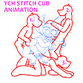 YCH Stitch Cub Animation by Yiffox