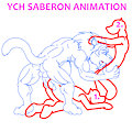 YCH Saberon Animation by Yiffox