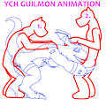 YCH Guilmon Animation by Yiffox