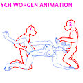 YCH Worgen Animation by Yiffox