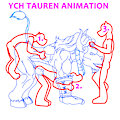 YCH Tauren Animation by Yiffox