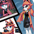 'Nocturnal News' with Maria Notte by goshaag