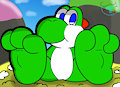 Yoshi Paw Gallery by MintyTempest