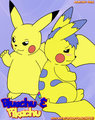 [OLD] Bluechu and Pikachu Comic by Bluepaw
