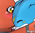 Commission-Veemon & Guilmon by KimaCats