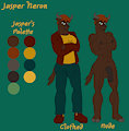 Jasper Heron Reference Sheet by DNLtiger04