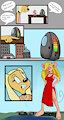 Giantess Gadget Comic by cpgrad08