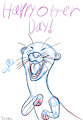 Happy Worldwide Otter Day! by UncleRodgers