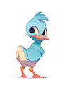 Green Duck by xepxyu