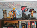 photo of afew Dragon Figues ANd my 3 Anime Figuerines ^^ by Gelyvin