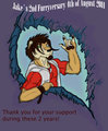 Jake´s 2nd year in furry fandom by JakeLioner83