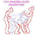 YCH Dakota Dude Animation by Yiffox