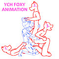 YCH Foxy Animation by Yiffox