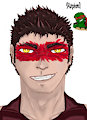 Close Up Raphael by donniepurple
