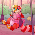 Playing in the park
