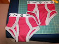 ~10 pair Arcc brief elastic left by mayhew