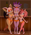 Hooters Girls by BlueChika