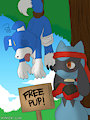 [Commission] Free Pup! by WinickLim