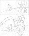 In the rain by ItaX