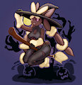 Mega lopunny halloween by Xmokey