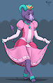 Peach's Dress by CherryFeathers