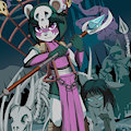 Necromancer Neera - Halloween Special #3 by goshaag