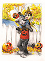 Happy Halloween by pandapaco