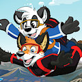 Skydiving by pandapaco