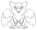 Chibi Gryphon by Drachmoore
