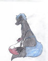 Red and Blu- Animal form by XRedxAmayaX