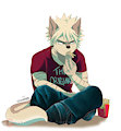 Panel Redraw - Bakugou Katsuki by XaljaRuno