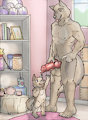 Toddler Teasing by lavilovi