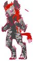 little hyena girl by anklebutts