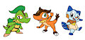 Pokémon Starter Fusions