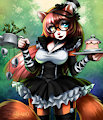Second commission for Lunar-Orchid by ABD
