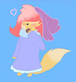 little lump eats cookie by Mizzy