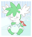 Shaymin by Alliwaise