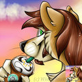 Jake Drinking Starbuck´s Frozen Coffee  by JakeLioner83