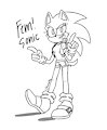 the world does not deserve fem sonic by mahoganyblues