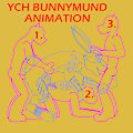 YCH Bunnymund Animation by Yiffox